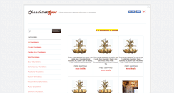 Desktop Screenshot of chandelierspot.com